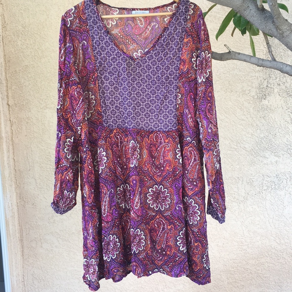 Cost Plus World Market Paisley Dress